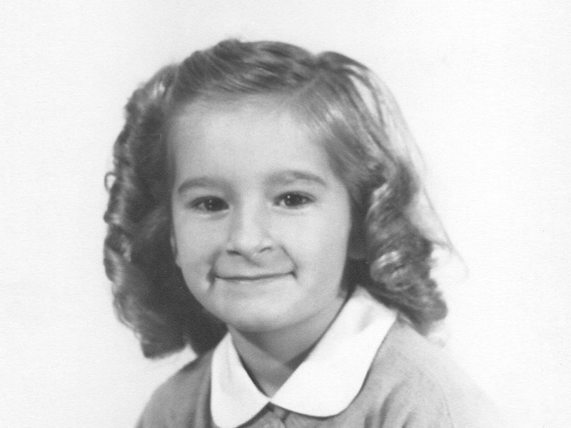 Sherry Wilde as a child
